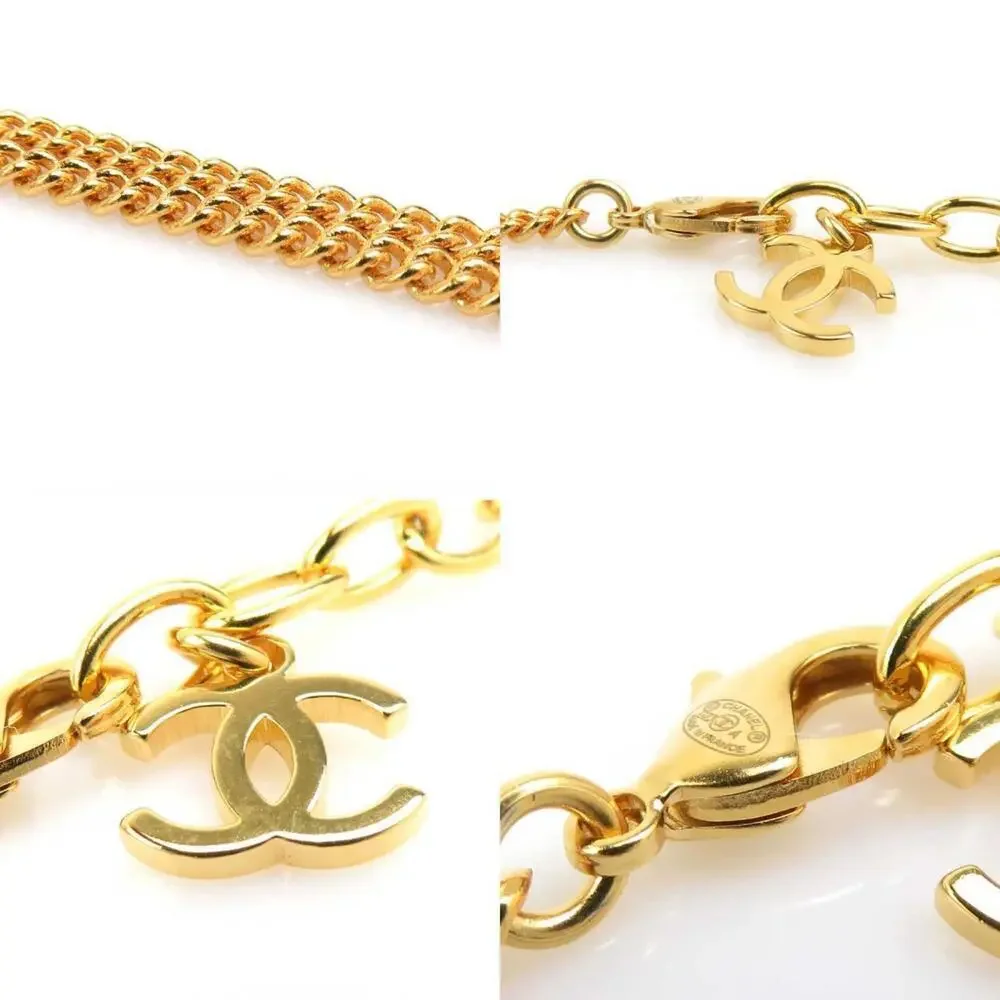 CHANEL Gold Necklace